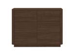 Mid.you Kommode Mocha, Walnuss, Holzwerkstoff, 6 Schublade(n) Schubladen, 115.2x85.5x40 cm, stehend, Wohnzimmer, Kommoden & Sideboards, Kommoden