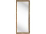 Carryhome Wandspiegel, Gold, Glas, Eukalyptusholz, massiv, rechteckig, 70x170x3 cm, Ganzkörperspiegel, Spiegel, Wandspiegel