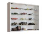Mid.you Hängevitrine , Weiss , Glas, Holzwerkstoff , 4 Fächer , 80x60x10 cm , hängend, In verschiedenen Grössen erhältlich , Esszimmer, Vitrinen, Hängevitrine