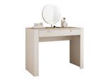 Idohome Schminktisch, Kaschmir, Holzwerkstoff, 2 Schubladen, 102x79x50 cm, Schlafzimmer, Schminktische