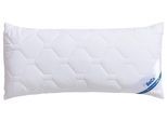 Microfaserkissen BECO "BeCo MF50, Bezug: Microfaser-Feinbatist", weiß, B:40cm L:80cm, Bezug: 100% Polyester. Füllung: 100% Polyester, Kopfkissen, Microfaserkissen, Kopfkissen 40x80 cm, 80x80 cm, Kissen ist flauschig und stützend