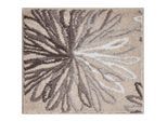 Grund Badteppich Art, Taupe, Beige, Textil, Blume, rechteckig, 50x60 cm, Oeko-Tex® Standard 100, Made in Europe, rutschfest, Badtextilien, Badematten
