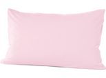 Kissenbezug PRIMERA "Primera Mako-Feinjersey Kissenbezug im Doppelpack", rosa, B:40cm L:60cm, Feinjersey, Obermaterial: 100% Baumwolle, Kissenbezüge, Kissenbezug, In vielen Uni-Tönen