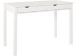 Schreibtisch HOME AFFAIRE "Gava", weiß (weiß, weiß, weiß), B:120cm H:80cm T:60cm, Tische, Schreibtisch, massives Kiefernholz, für das home office, Breite 100/120/140 cm