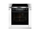 GORENJE Induktions Herd-Set "Pacific Induktion 2021", Energieeffizienz: A, schwarz, Herdsets, Pizzafunktion mit 300 C – perfekt für Pizza, Focaccia und mehr, Induktions Herd-Set