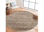 Teppich SANAT "Oslo, auch als Läufer und in Rund", beige, H:10mm Ø:150cm, Kunstfaser, Teppiche, Teppich, meliert, robuster Kurzflor, Wohnzimmer, Schlafzimmer, Kinderzimmer