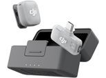 DJI Mikrofon "Mic Mini 2 (1 TX + 1 Mobile RX + Charging Case)", grau (schwarz, grau), Mikrofone, Mikrofon