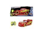 RC-Auto JADA "RC Lightning McQueen Glow Racers 1:14", rot, Fernlenkfahrzeuge, Kinder, Kunststoff, RC-Auto, mit beleuchtetem Unterboden und Augen