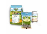 Bellfor Welpenfutter Set für große Rassen - Wiesen-Schmaus Junior 4 kg + Freiland-Happen 200g + Gelenke & Knochen Kapseln 30 Stück mit Ovopet 60g
