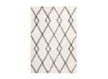 Kayoom , Creme , Textil , Retro , rechteckig , 80x150 cm , pflegeleicht ,
