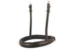 Hans Melzer Horse Equipment Hans Melzer Reithalfter englisch ohne Sperrriemen braun/silber WB EXTRA (KB-Kaltblut)
