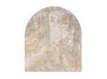 Tulup Glasplatte, Beige, Glas, Rechteckig, 80x70x0.4 cm, Kleinmöbel, Kamine & Zubehör, Kaminöfen