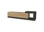 [en.casa] Tv-Element, Eiche, Holzwerkstoff, 150x38.5x29.5 cm, Wohnzimmer, Wohnwände, Lowboards, Lowboards stehend