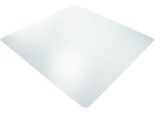 Bodenschutzmatte ECOGRIP HEAVY, für Teppichböden, Ankernoppen, temperaturbeständig, transparent, L 1200 x B 1100 mm