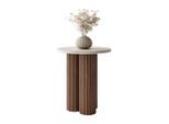 Lookway Couchtisch, Nussbaum, Holzwerkstoff, 50x56x50 cm, Wohnzimmer, Wohnzimmertische, Couchtische