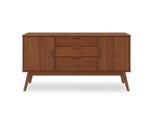 Idimex Sideboard, Dunkelbraun, Holz, Kiefer, Vintage, 1-Sitzer, 145x75x45 cm, FSC Mix, Wohnzimmer, Kommoden & Sideboards, Sideboards