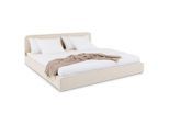 Idimex Polsterbett, Beige, Textil, Mode, 180x200 cm, Schlafzimmer, Betten, Polsterbetten