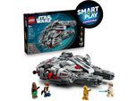 Konstruktionsspielsteine LEGO "SMART Play™ Millennium Falke (75426), LEGO Star Wars ™", grau (bunt), Spielbausteine, Kinder, Kunststoff, Konstruktionsspielsteine, Mit SMART Brick kompatibel (nicht im Lieferumfang enthalten)