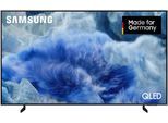 SAMSUNG QLED-Fernseher "GQ85Q8FAAU QLED-Fernseher", Energieeffizienz: E, schwarz, 85 ″, Fernseher, Quantum HDR+, Knox Security, Art Store, 3D Sound, Gaming Hub, AI TV, QLED-Fernseher