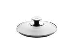 Topfdeckel FISSLER "Ersatz-Glasdeckel", silber (silberfarben), Ø:30cm, Glas, Deckel, Topfdeckel, spülmaschinengeeignet
