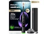Elektrische Zahnbürste PHILIPS SONICARE "DiamondClean 8000 HX8311/12", schwarz, ElektrozahnbürstenB:16cm H:23cm T:8cm, Elektrische Zahnbürste, B:16cm H:23cm T:8cm