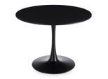 Idimex Esstisch, Schwarz, Holzwerkstoff, Metall, Mode, Rund, 100x73x100 cm, Esszimmer, Tische, Esstische