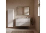 Duravit L-Cube Waschtischunterbau LC624202222 Weiß Hochglanz, 102x55,5x48,1cm, 2 Schubladen