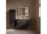 Duravit L-Cube Waschtischunterbau LC624104949 Graphit Matt, 82x55,5x48,1cm, 2 Schubladen