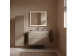 Duravit L-Cube Waschtisch-Unterschrank LC624109191 82 x 48,1 cm, taupe matt, 2 Schubkästen, wandhängend