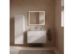 Duravit L-Cube Waschtischunterschrank LC624102222 82x55x48,1cm, 2 Schubladen, Weiß Hochglanz