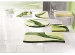 Badematte OTTO HOME "Magnus, Badvorleger, Badezimmer Teppich" Gr. 5, grün, H:20mm, Polyacryl, Badematten, Badematte, mehrfarbig, Badteppich, Badematten auch als 2 teiliges Set & rund