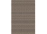 Luca Bessoni , Mokka , Textil , Abstraktes , rechteckig , 160x230 cm , in verschiedenen Größen erhältlich, UV-beständig, für Hausstauballergiker geeignet, leicht zusammenrollbar ,