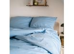BRUNO Bettwäsche in Blau | Made in Portugal | Hautfreundlich & schadstoffgeprüft gemäß Öko-Tex Standard 100
