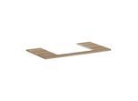 hansgrohe Xelu Q Konsole 54110230 980 x 550 mm, Ausschnitt 600 x 480 mm, Eiche Natur