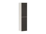 hansgrohe Xevolos E Hochschrank 54222660 400x360x1760mm, rechts, sandbeige matt, Textil dunkelgrau