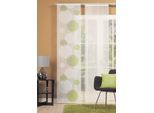 Schiebegardine HOME WOHNIDEEN "Tira", grün, B:60cm H:245cm, Scherli, Polyester, Gardinen, Schiebegardine, HxB: 245x60