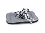 Knuffelwuff Wasserfestes In und Outdoor Hundebett Lucky aus Nylongewebe grau XL