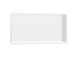 hansgrohe XtraStoris Wandnische 56064700 30x60x10cm, mit integriertem Rahmen, mattweiß