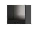 hansgrohe XtraStoris Original Einbau-Toilettenpapierhalter 56065670 150x150x140mm, mattschwarz
