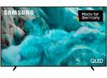 SAMSUNG QLED-Fernseher "GQ85Q7FAAU QLED-Fernseher", Energieeffizienz: G, schwarz, 85, Fernseher, Quantum HDR, Knox Security, Art Store, 3D Sound, Gaming Hub, AI TV, QLED-Fernseher