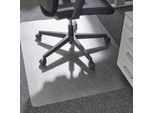 Bodenschutzmatte ANDIAMO "Premium Bürostuhlmatte, Made in Switzerland", transparent, B:74cm H:1,7mm L:120cm, Polyethylenterephthalat (PET), Bodenschutzplatten, Bodenschutzmatte, Bodenschutzplatte, robust & strapazierfähig für den täglichen Gebrauch
