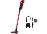 EINHELL Akku-Stielstaubsauger "»TE-SV 18 Li« (1x4,0Ah)", schwarz (rot, schwarz), B:10,8cm H:6,4cm T:15,2cm, Akkusauger, mit Akku, Akku-Stielstaubsauger