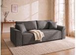 COLLECTION AB "Sara B: 241 cm, Liegefl. 137x195 cm, Bettkasten, optional mit Topper" Schlaffunktion, Couch mit Bonnellfederkern, Gästebettfunktion