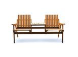 Prestige Home , Akaziefarben , Holz , Akazie , 65x82x153 cm , integrierter Tisch, mit Rückenlehne ,