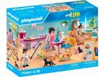 Konstruktions-Spielset PLAYMOBIL "Katzencafe (71744), Playmobil My Life", bunt, Spielbausteine, Kinder, Kunststoff, Konstruktions-Spielset, Made in Europe