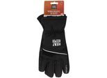 Skihandschuhe HEATKEEPER "LADIES SKI GLOVES PRO", Damen, Gr. L/XL, schwarz, Materialmix, unifarben, Handschuhe Skihandschuhe, mit kuscheligem, wärmendem Fleece-Innenfutter, perfekt für den Winter