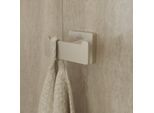 Villeroy und Boch Elements Striking Doppel-Handtuchhaken TVA15201200064 brushed nickel black, 80x44x45mm