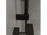 Villeroy & Boch Universal Showers Handbrausehalter TVC000459000K5 eckig, Wandmontage, matt black