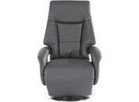TV-Sessel SIT & MORE "Enjoy", grau (anthrazit), B:74cm H:109cm T:77cm, Luxus-Microfaser (100% Polyester);Luxus-Kunstleder;NaturLEDER (echtes Rindsleder), Sessel, TV-Sessel, in Größe S, wahlweise mit Motor und Aufstehhilfe