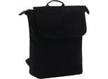 Wickelrucksack FILLIKID "Teddy", Baby, Gr. B/H/T: 34cm x 46cm x 15cm, schwarz, Polyester, Polyurethane, Rucksäcke Wickelrucksack, inkl. Wickeltunterlage